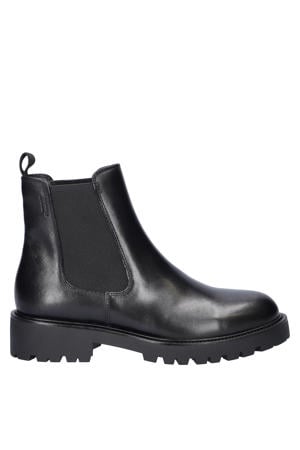 Kenova leren chelsea boots zwart