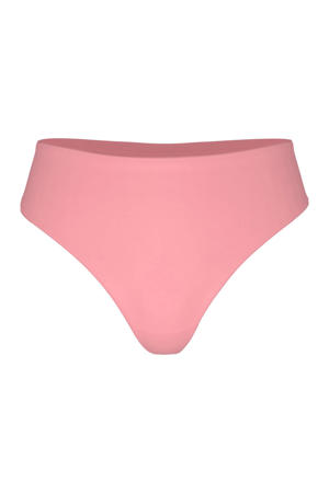 seamless high waist string Invisibles roze
