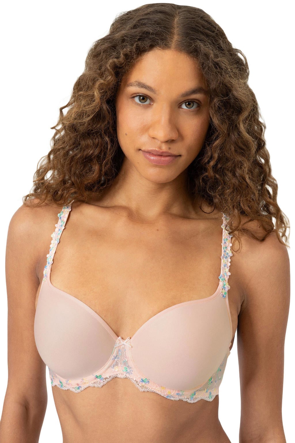 Mey voorgevormde spacer T-shirt-bh met beugel Delightful lichtroze
