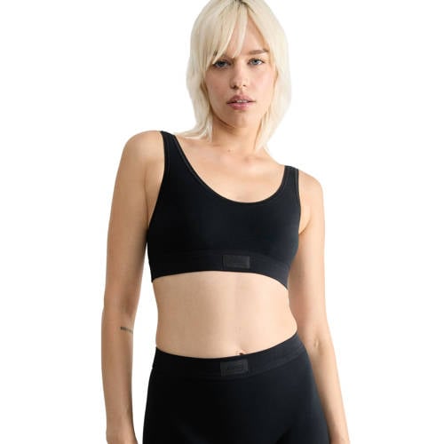 sloggi Double Comfort T niet-voorgevormde bh top zwart afbeelding