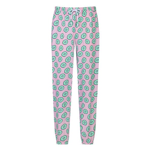 Mey pyjamabroek roze/groen afbeelding