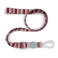 Morso hondenhalsband - rood/roze