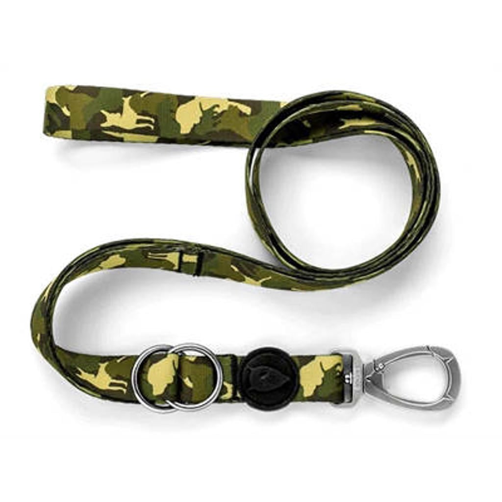 Morso Hondenriem Verstelbaar Full Metal Dog Bruin 65-200X2,5 cm