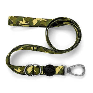 Hondenriem Verstelbaar Gerecycled Full Metal Dog Bruin 65-200X2,5 cm