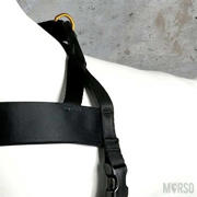 thumbnail: Morso Norwegian Hondentuig Gerecycled Gold Caviar Goud 39-48X35 cm