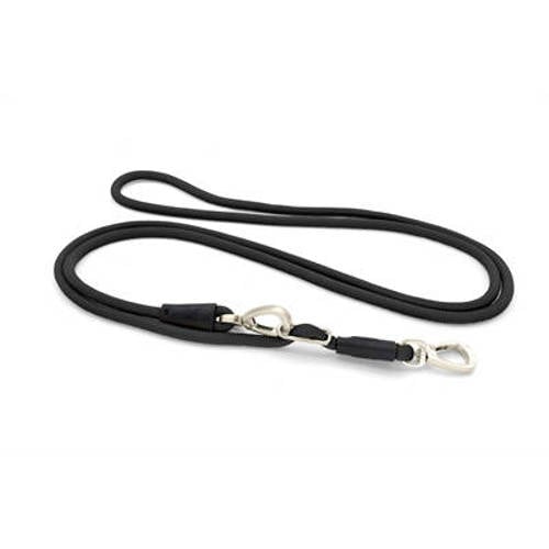 Morso Hondenriem Hands Free Soft Rope Gerecycled Zwart 260X1 cm afbeelding