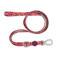 Morso Hondenriem Verstelbaar Pink Think Roze 65-200X2,5 cm