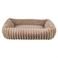 Trixie Hondenmand Lonni Ribfluweel Hoekig Lichtbruin 100X70 cm