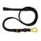 Morso Hondenriem Verstelbaar Gold Caviar Goud 65-200X2,5 cm