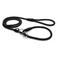 Morso Hondenriem Retrieverlijn Soft Rope Black Zwart 170X1 cm