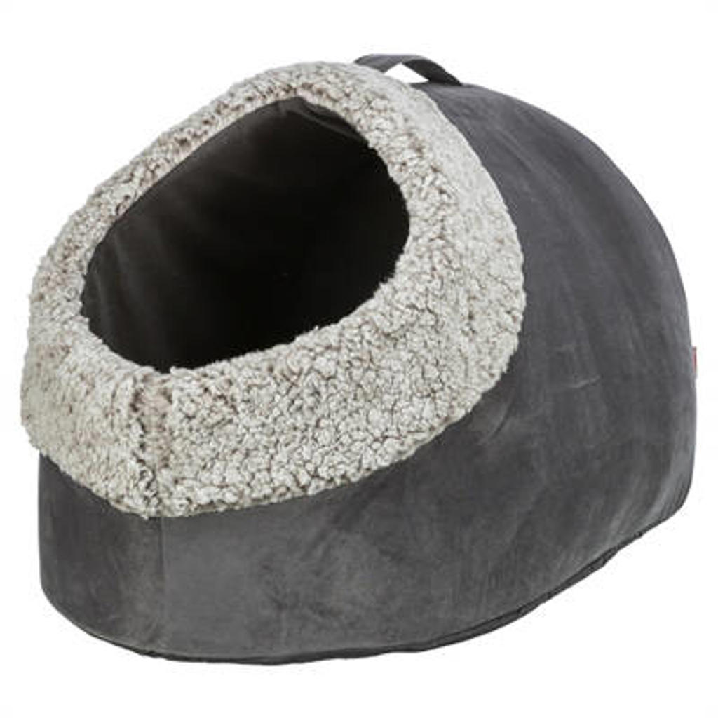 Trixie Kattenmand Iglo Calida Warmtereflecterend Grijs-Wit/Zwart 50X30X35 cm