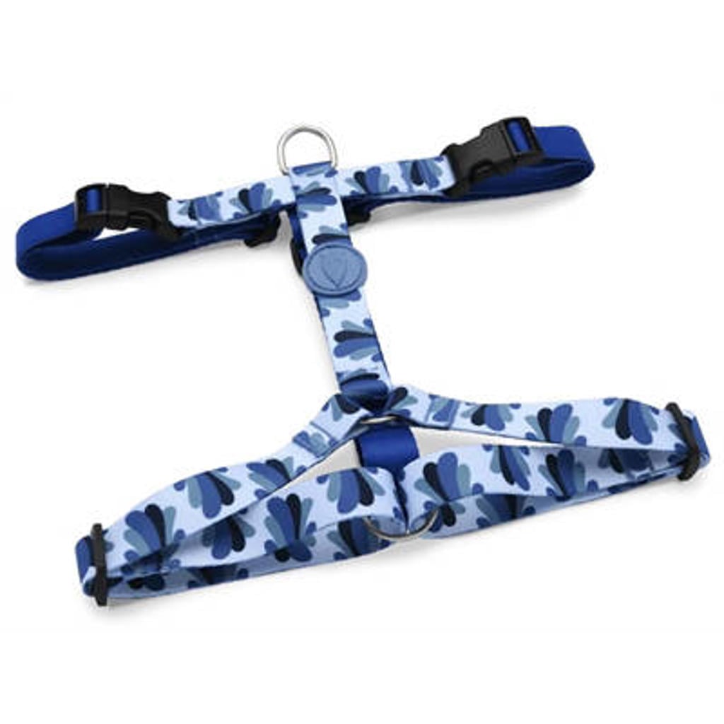 Morso Hondentuig H-Tuig Splash Blauw 40-55X1,5 cm