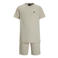 Lyle & Scott t-shirt + korte broek beige