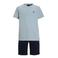 Lyle & Scott t-shirt + korte broek lichtblauw/donkerblauw