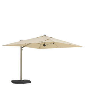 zweefparasol Nube beige (300x300 cm)