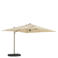 NOUS Garden zweefparasol Nube beige (300x300 cm)