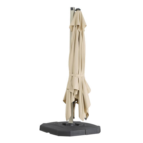 NOUS Garden zweefparasol Nube beige (300x300 cm) afbeelding