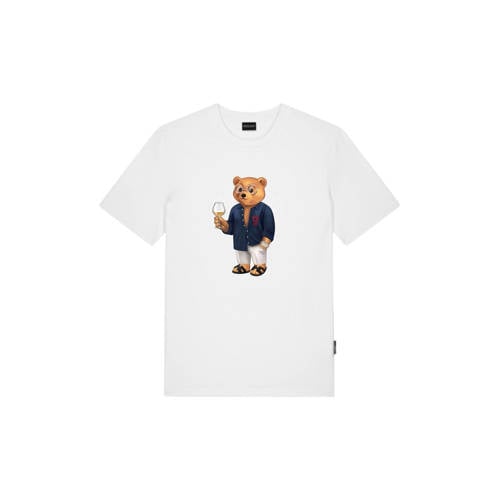 Baron Filou regular T-shirt wit afbeelding