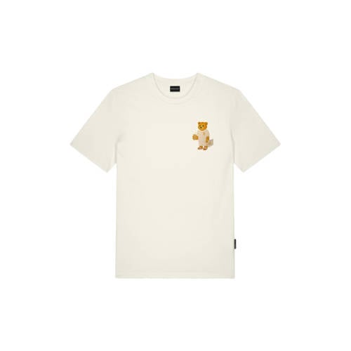 Baron Filou regular T-shirt ecru afbeelding