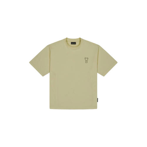 Baron Filou oversized T-shirt lichtkaki afbeelding