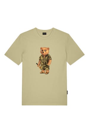 regular T-shirt lichtkaki