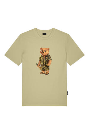 regular T-shirt lichtkaki