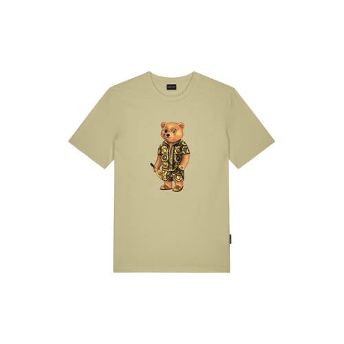 Baron Filou regular T-shirt lichtkaki afbeelding