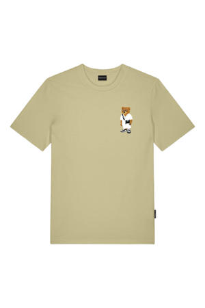 regular T-shirt lichtkaki
