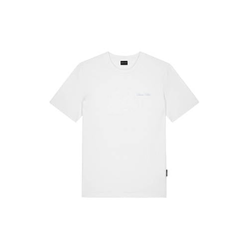 Baron Filou regular T-shirt met backprint wit afbeelding