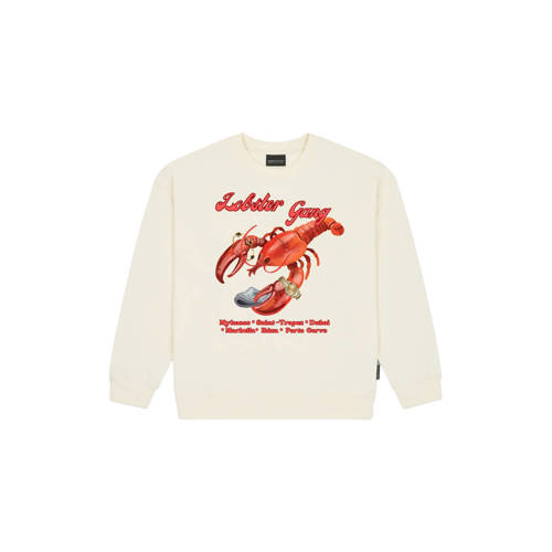 Baron Filou sweater ecru afbeelding