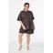 Zizzi pyjamatop MLAVNA taupe
