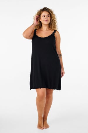 slipdress MLIV zwart