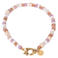Label Kiki gold plated armband Rosé All Day