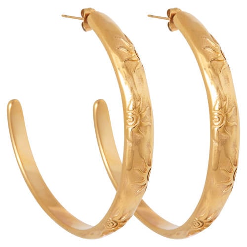 Label Kiki gold plated oorbellen Sunlight afbeelding