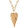Label Kiki gold plated ketting Eye of Love