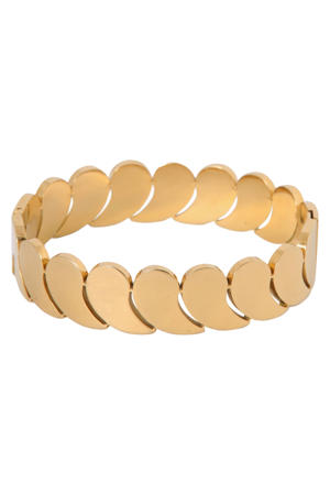 gold plated armband Sea Whisper