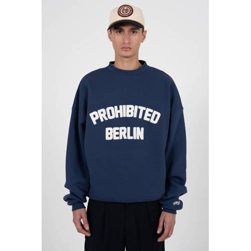 Prohibited sweater blauw afbeelding