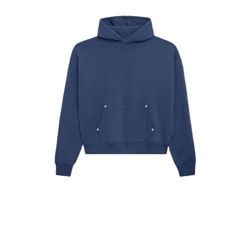 Prohibited hoodie met backprint blauw afbeelding