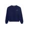 Prohibited sweater met backprint donkerblauw