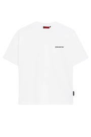 thumbnail: Prohibited oversized T-shirt met backprint wit
