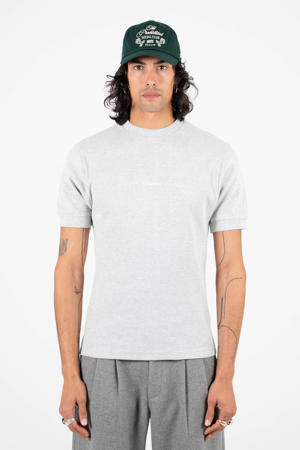 slim T-shirt grijs