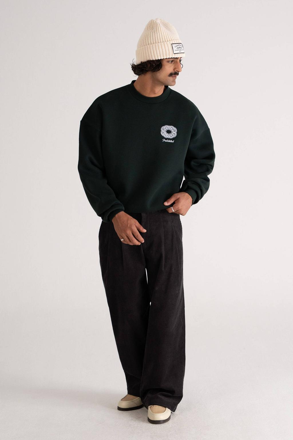 Prohibited sweater groen