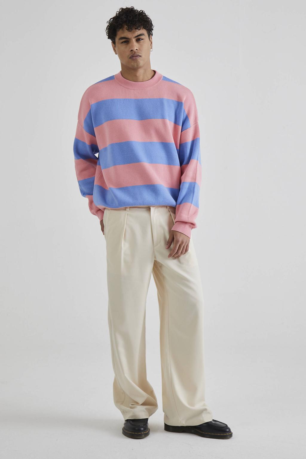 Prohibited SoHo Pleated Pants straight pantalon ecru