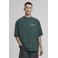 Prohibited oversized T-shirt met backprint groen