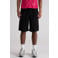 Prohibited straight leg bermuda short - zwart