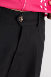 thumbnail: Prohibited straight leg bermuda short - zwart