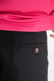thumbnail: Prohibited straight leg bermuda short - zwart