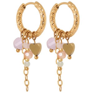 gold plated oorbellen Juna