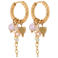 Label Kiki gold plated oorbellen Juna