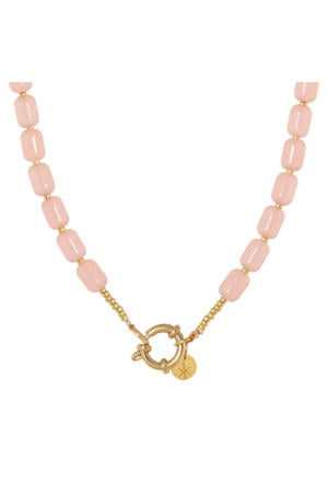 gold plated ketting Peachy Beads